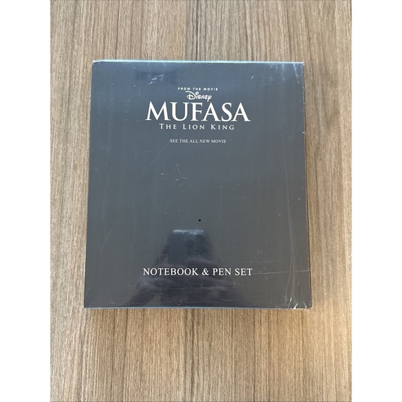 Other - Disney MUFASA The Lion King * NOTEBOOK & PEN SET * BRAND‎ NEW SEALED